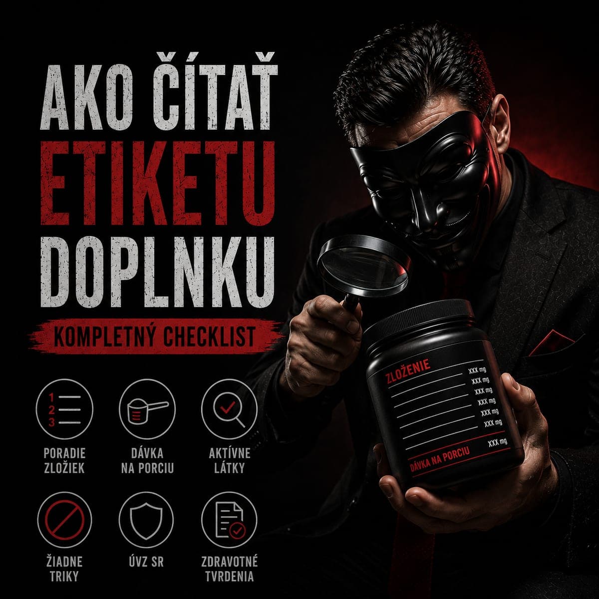 Ako čítať etiketu doplnku: kompletný checklist