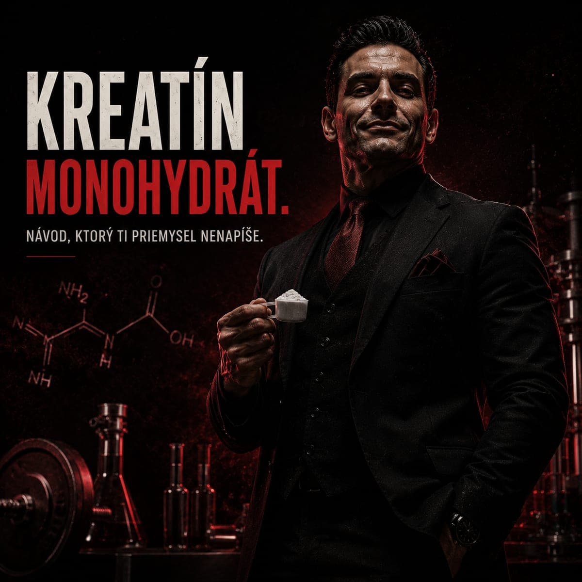 Kreatín monohydrát: návod, ktorý ti priemysel nenapíše