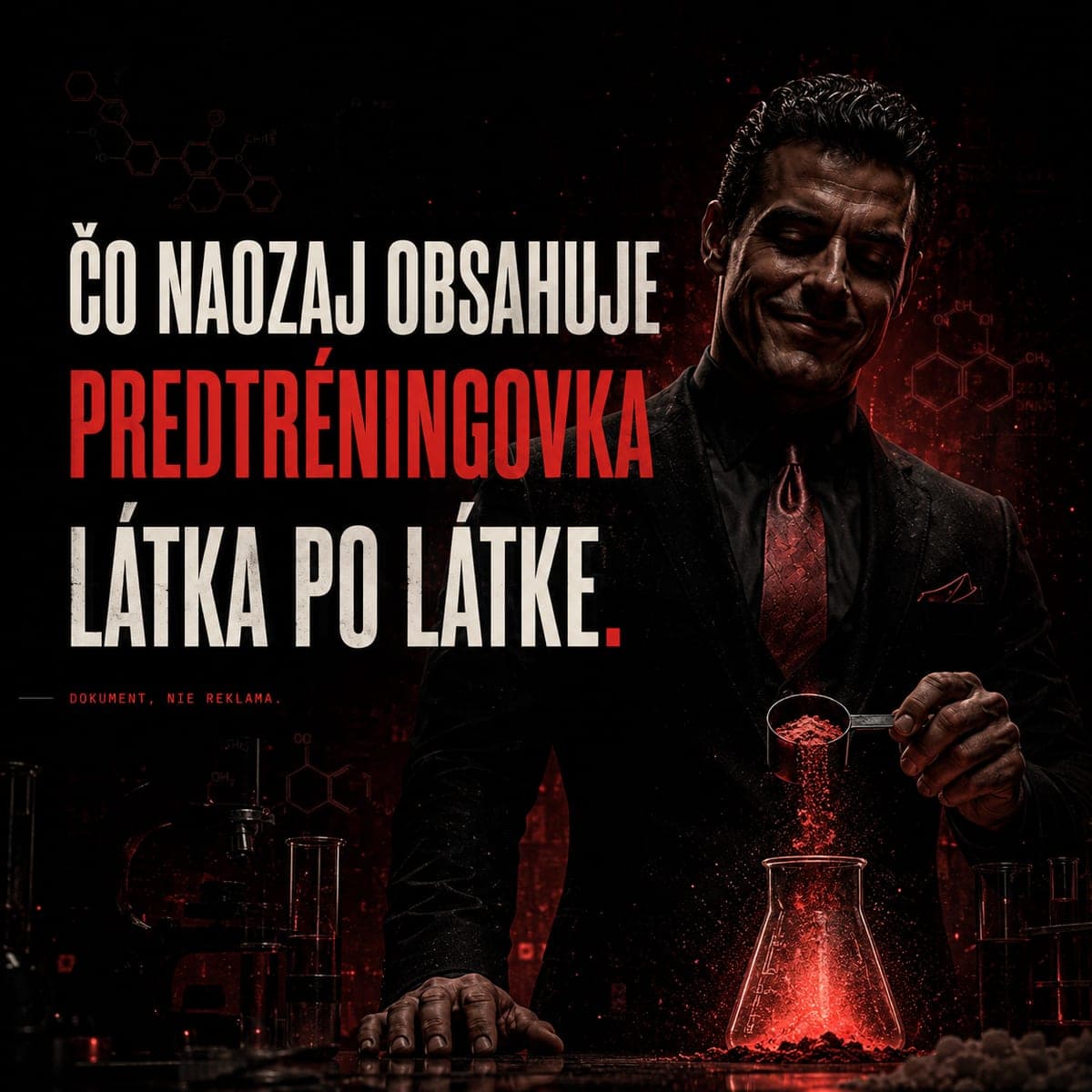Čo naozaj obsahuje predtréningovka — látka po látke