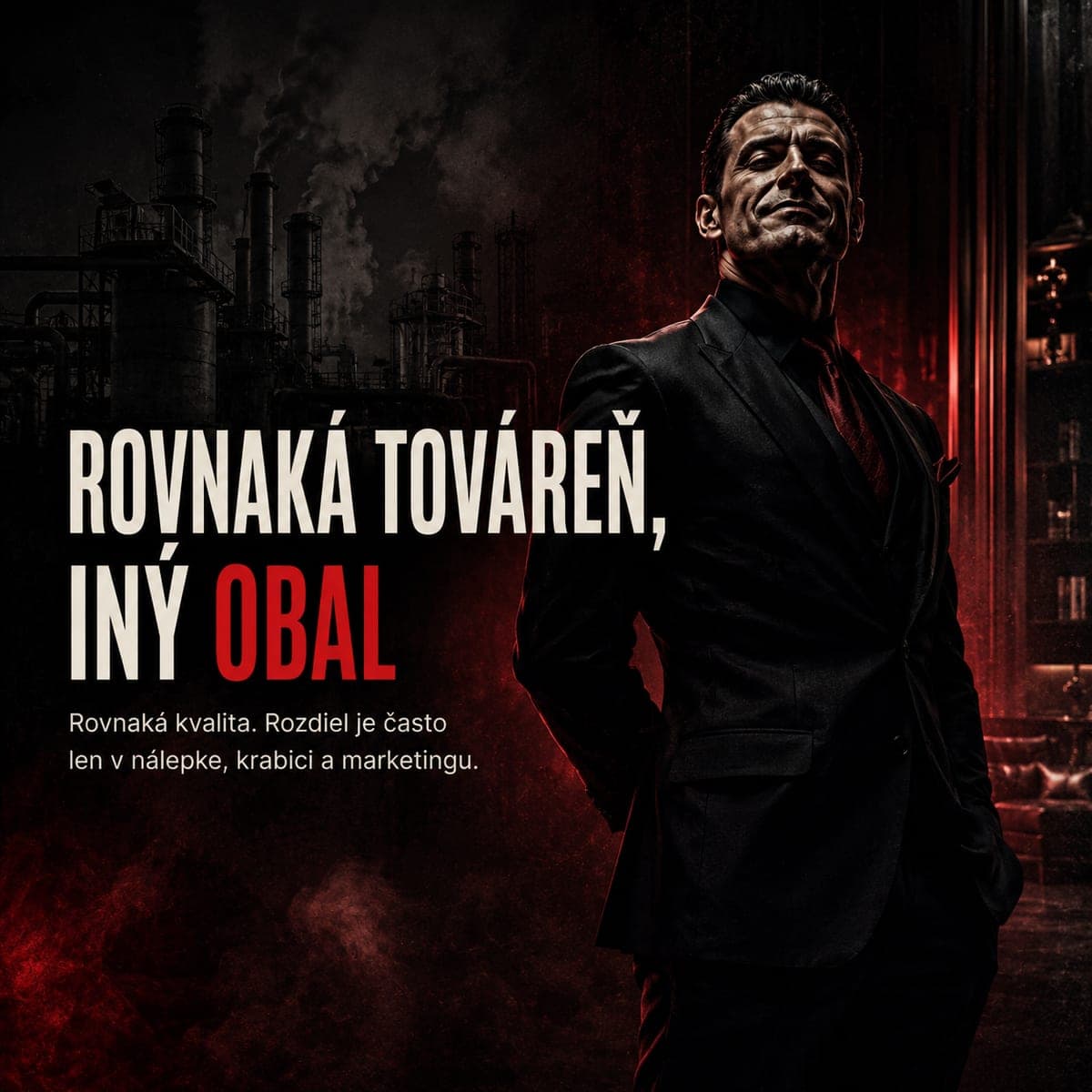Rovnaká továreň, iný obal