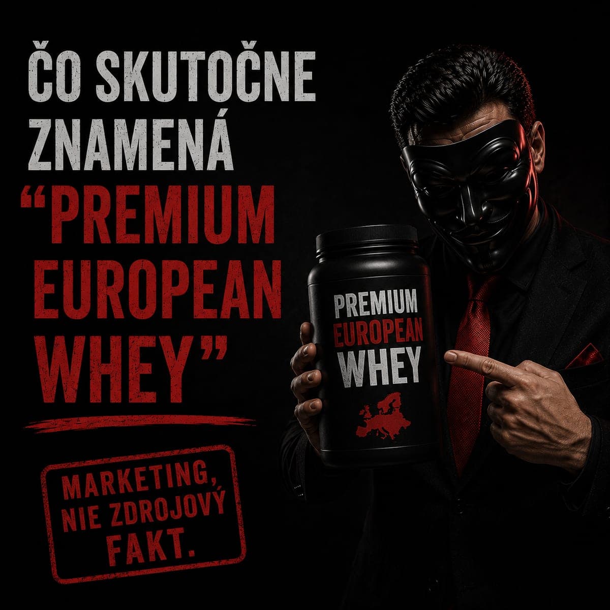 Čo skutočne znamená „Premium European Whey"