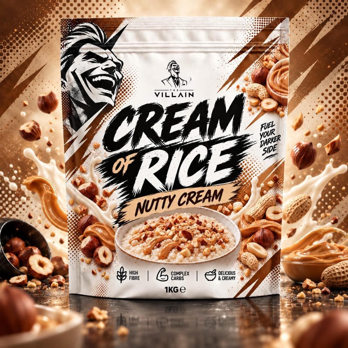 RYŽOVÁ KAŠA · Nutty Cream