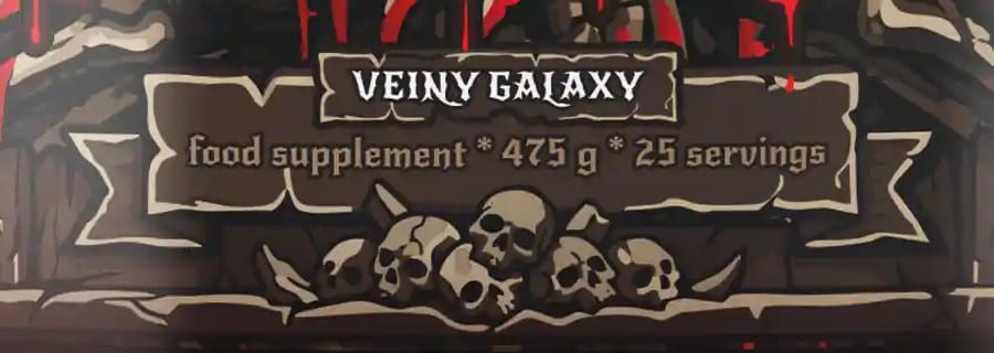 Výrez z obrázku dózy MORBIDIUS na ich e-shope: „food supplement * 475 g * 25 servings“.